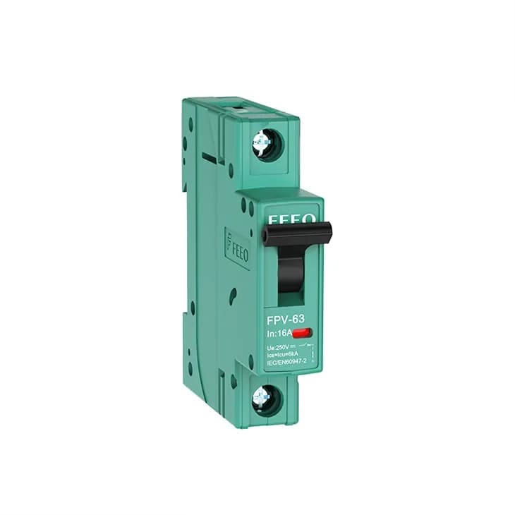 DC Circuit Breaker 25 Amp Single Pole
