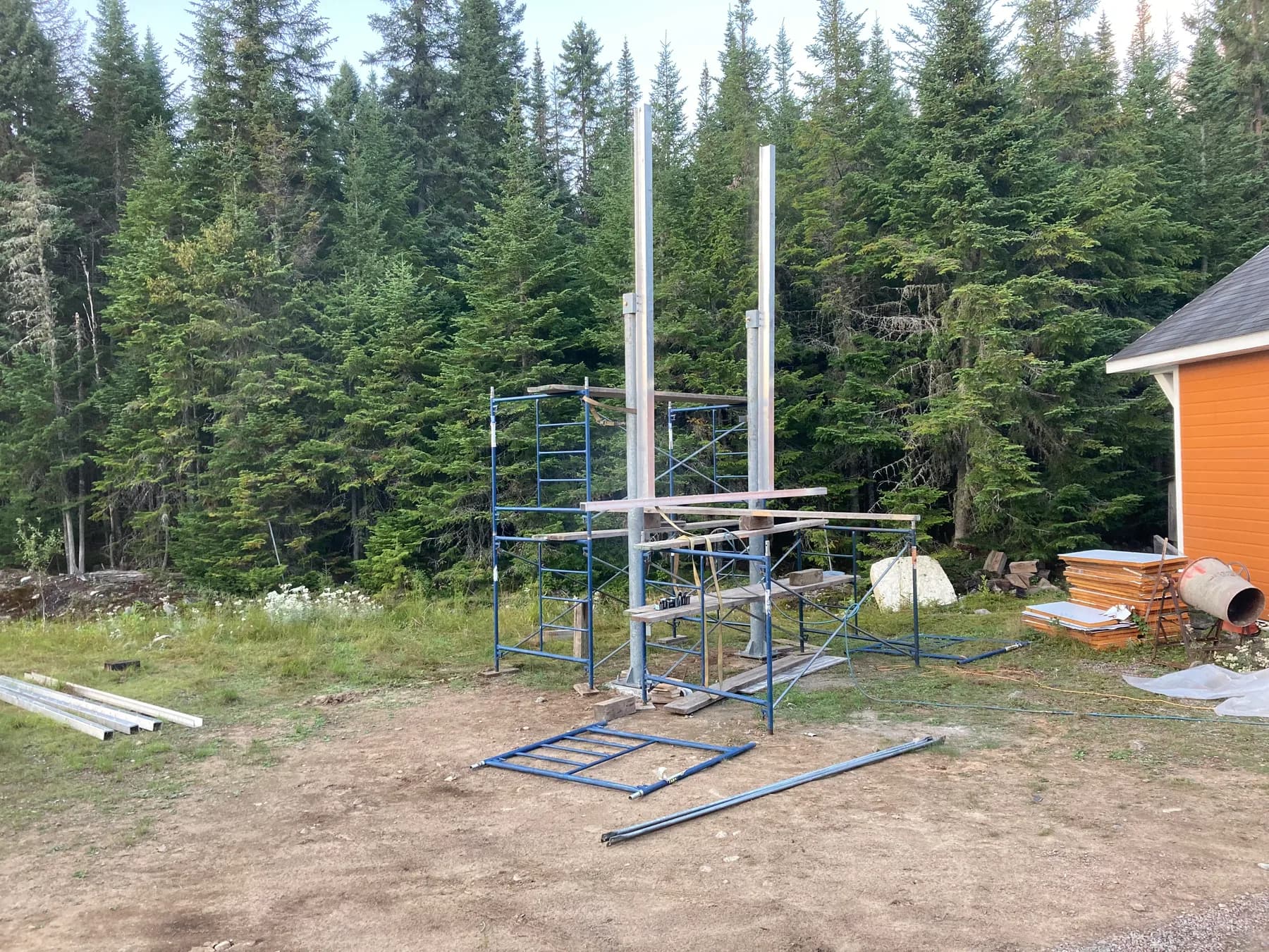 Assemblage de la structure de montage (2)