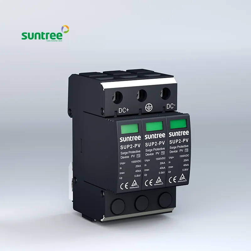 Découvrez notre gamme de Protecteurs de survoltage DC 3 Poles pour une protection optimale de vos équipements électriques. Sol-Air Tech, spécialiste en énergie renouvelable et vente de matériel électrique à Québec. Découvrez notre gamme de Protecteurs de survoltage DC 3 Poles pour une protection optimale de vos équipements électriques. Sol-Air Tech, spécialiste en énergie renouvelable et vente de matériel électrique à Québec.